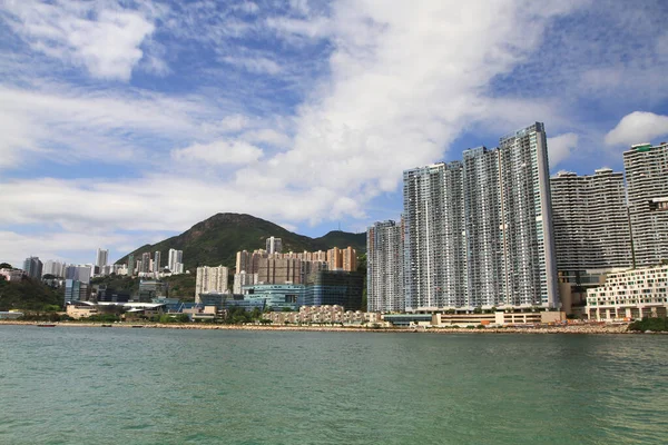 2011年5月10日香港电讯湾景观 — 图库照片