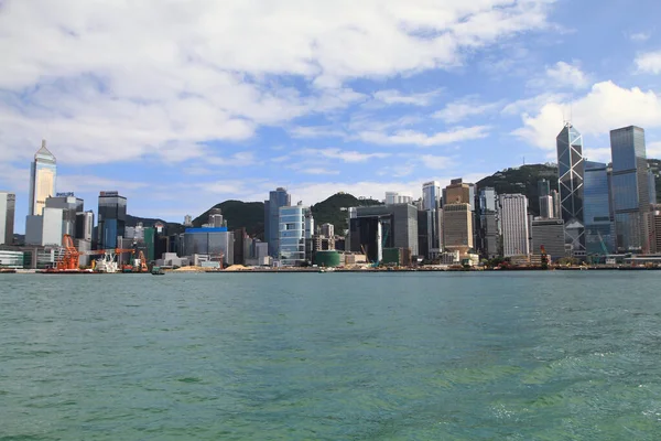 Mayıs 2011 Hong Kong Viktorya Limanı Skyline Hong Kong — Stok fotoğraf