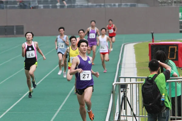 Corredor Pista Tseung Kwan Sports Ground Mayo 2011 — Foto de Stock