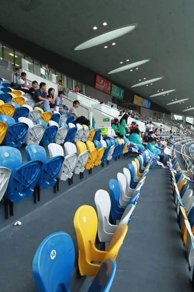 Maja 2011 Siedziba Stadionie Ludzie Stadionie — Zdjęcie stockowe