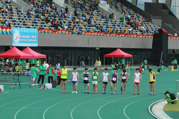 Coureur Piste Terrain Sport Tseung Kwan Mai 2011 — Photo