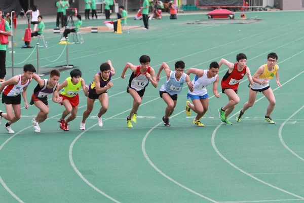 May 2011 Runner Track Tseung Kwan Sports Ground — Stock Photo, Image
