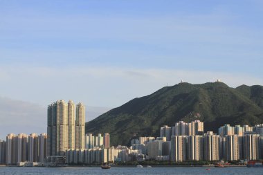 20 Haziran 2011 Hong Kong adasının kıyı şeridi
