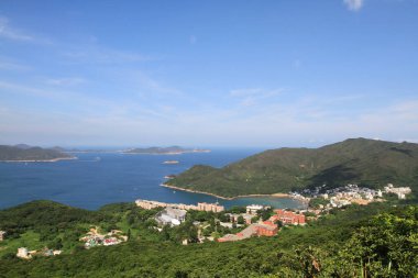 25 Haziran 2011 Yüksek hurda zirve yürüyüşü manzarası, Hong Kong 