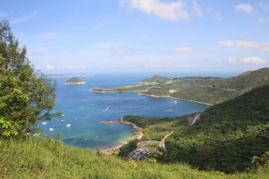 25 Haziran 2011 Yüksek hurda zirve yürüyüşü manzarası, Hong Kong 