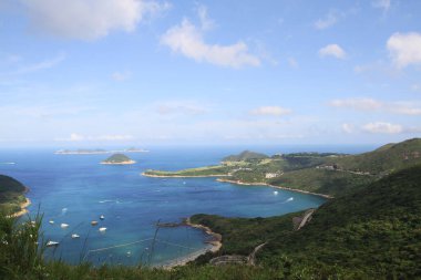 25 Haziran 2011 Yüksek hurda zirve yürüyüşü manzarası, Hong Kong 