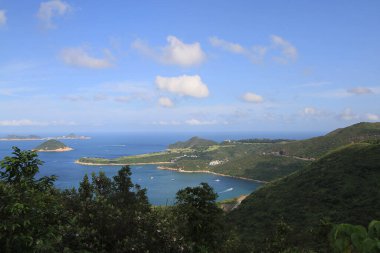 25 Haziran 2011 Yüksek hurda zirve yürüyüşü manzarası, Hong Kong 