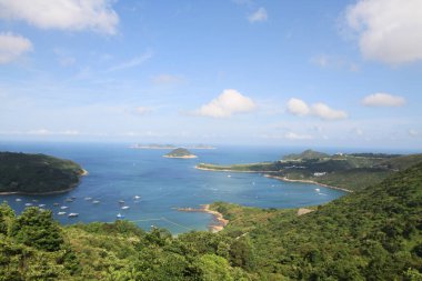 25 Haziran 2011 Yüksek hurda zirve yürüyüşü manzarası, Hong Kong 