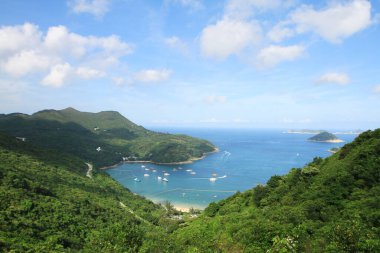 25 Haziran 2011 Yüksek hurda zirve yürüyüşü manzarası, Hong Kong 