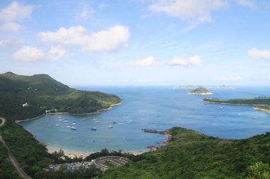 25 Haziran 2011 Yüksek hurda zirve yürüyüşü manzarası, Hong Kong 