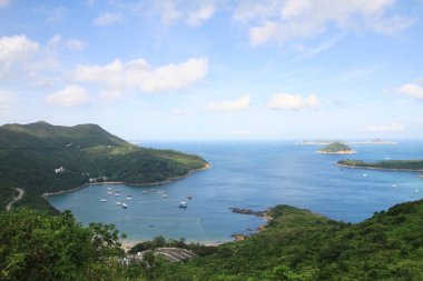 25 Haziran 2011 Yüksek hurda zirve yürüyüşü manzarası, Hong Kong 