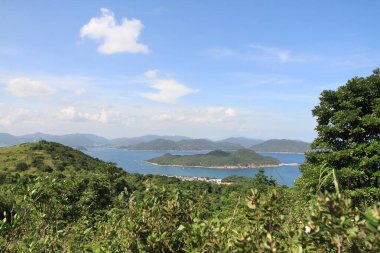 25 Haziran 2011 Yüksek hurda zirve yürüyüşü manzarası, Hong Kong 