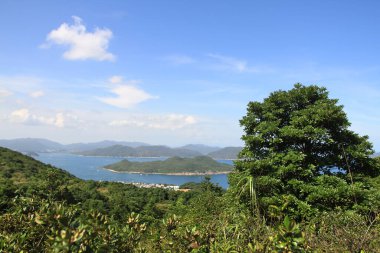 25 Haziran 2011 Yüksek hurda zirve yürüyüşü manzarası, Hong Kong 