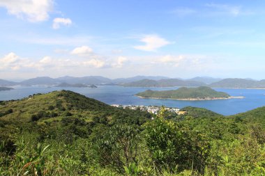25 Haziran 2011 Yüksek hurda zirve yürüyüşü manzarası, Hong Kong 