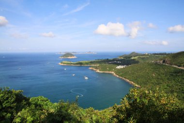 25 Haziran 2011 Yüksek hurda zirve yürüyüşü manzarası, Hong Kong 