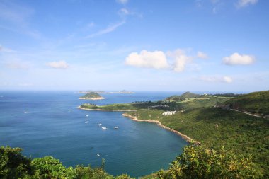 25 Haziran 2011 Yüksek hurda zirve yürüyüşü manzarası, Hong Kong 