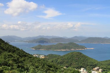 25 Haziran 2011 Yüksek hurda zirve yürüyüşü manzarası, Hong Kong