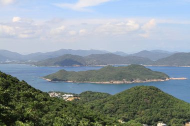 25 Haziran 2011 Yüksek hurda zirve yürüyüşü manzarası, Hong Kong