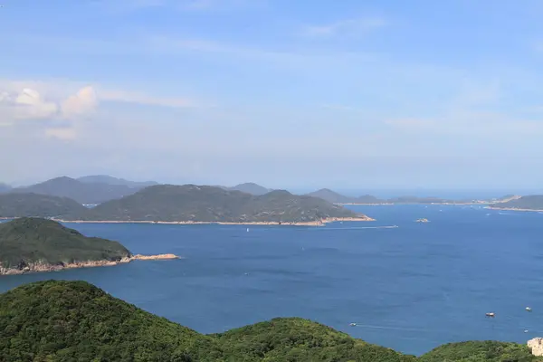 Czerwca 2011 Krajobraz Wysokiego Szczytu Śmieci Wędrówki Hong Kong — Zdjęcie stockowe