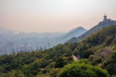 8 Mayıs 2022 Kowloon Tepesi manzarası, Hong Kong