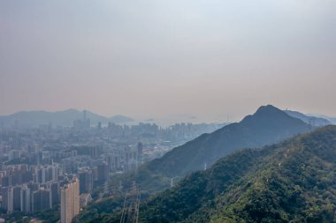 8 Mayıs 2022 Sha Tin Geçidi, Kowloon manzarası