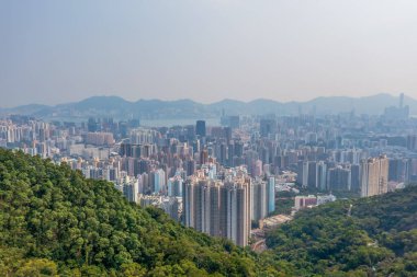 8 Mayıs 2022 Sha Tin Geçidi, Kowloon manzarası