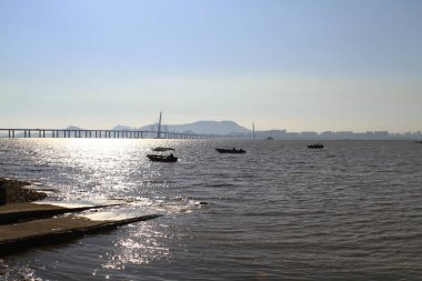 23 Temmuz 2011 gün batımı Chung Pak Nai, Sha Kong Village, hk