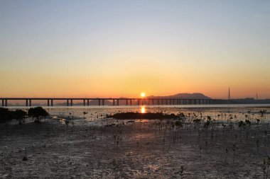 23 Temmuz 2011 gün batımı Chung Pak Nai, Sha Kong Village, hk