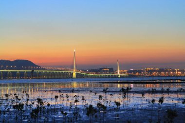 23 Temmuz 2011 gün batımı Chung Pak Nai, Sha Kong Village, hk