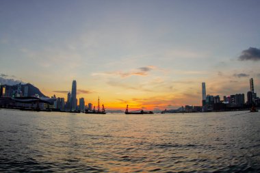 5 Ağustos 2011 Victoria Limanı, Wai Chai ve Hong Kong Merkez. 