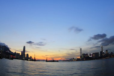 5 Ağustos 2011 Victoria Limanı, Wai Chai ve Hong Kong Merkez.