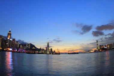 5 Ağustos 2011 Victoria Limanı, Wai Chai ve Hong Kong Merkez.