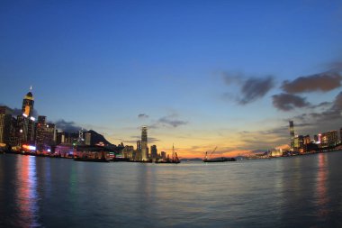 5 Ağustos 2011 Victoria Limanı, Wai Chai ve Hong Kong Merkez.