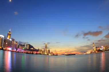 5 Ağustos 2011 Victoria Limanı, Wai Chai ve Hong Kong Merkez.