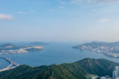 9 Mayıs 2022 Lei Yue Mun ve Tathong Kanalı manzarası