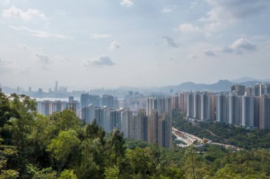 9 Mayıs 2022 Siyah tepe manzaralı Kowloon tarafından