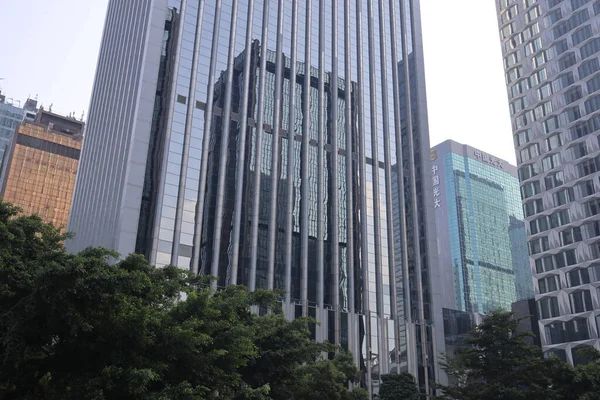 2022 September Modern Gebouw Landschap Kantoorgebouw Hong Kong — Stockfoto