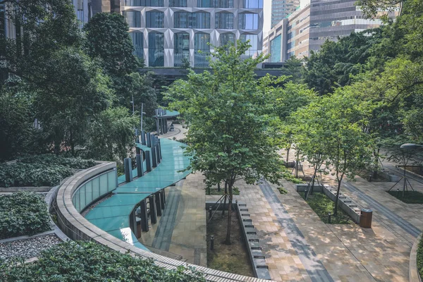 2022 Setembro Edifício Lotado Hong Kong Wan Chai — Fotografia de Stock