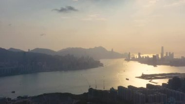 7 Mayıs 2022 Kowloon yarımadasındaki doğu Kowloon şehri.