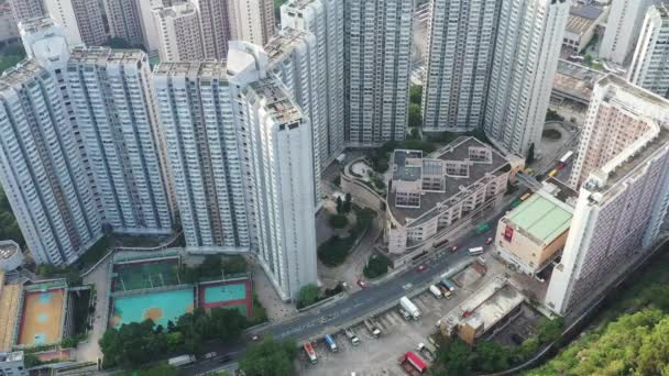 Maggio 2022 Paesaggio Urbano Lam Tin Nella Penisola Kowloon — Video Stock