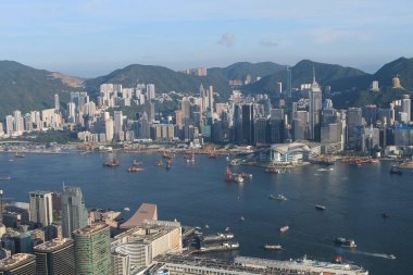 14 Ağustos 2011 Star Ferry Terminali Tsim Sha Tsui, Hong Kong