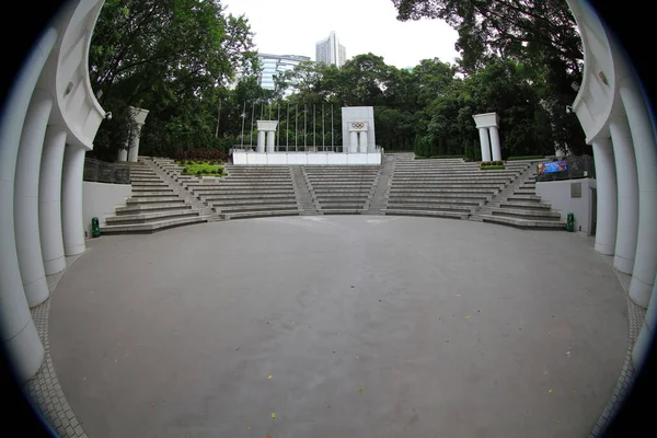 Septiembre 2011 Plaza Olímpica Parque Hong Kong —  Fotos de Stock