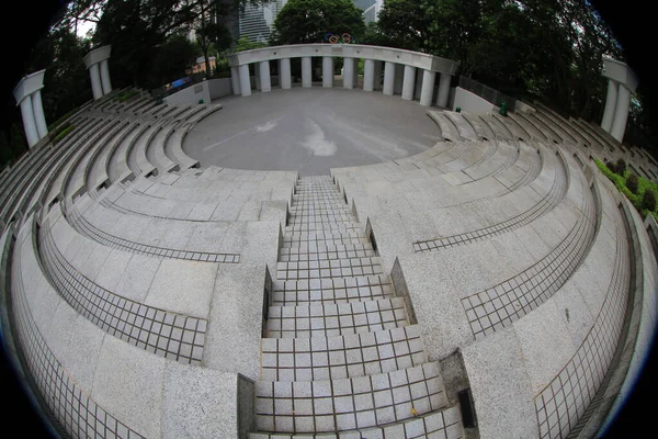 Září 2011 Olympijské Náměstí Hong Kong Parku — Stock fotografie