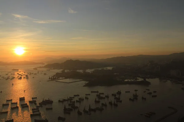 Aug 2011 Hong Kong Stonecutters Bridge Connect Stonecutters Island — 스톡 사진