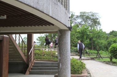 18 Nisan 2011 Tayvan 'daki Shihfen Şelalesi' ne bakış açısı