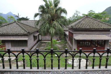 18 Nisan 2011 Jinguashi geleneksel Japon mimarisi. Tayvan.