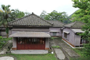 18 Nisan 2011 Jinguashi geleneksel Japon mimarisi. Tayvan.