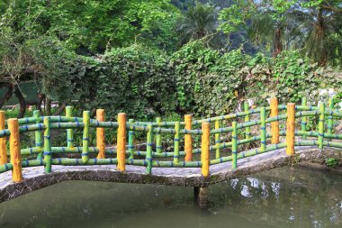 18 Nisan 2011 Shihfen, Pingxi Bölgesi, Tayvan.