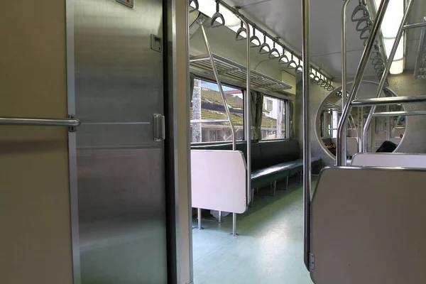 Апреля 2011 Interior Train Carriage Jingtong Railway — стоковое фото