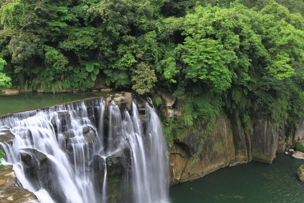 Abril 2011 Paisagem Cachoeira Shifen Pingxi Taiwan — Fotografia de Stock